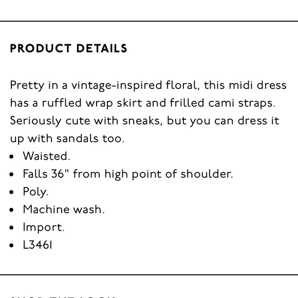 Madewell Ruffle Strap Dress in Confetti Floral - Picture 11 of 11